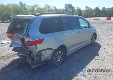 2019 Toyota Sienna Xle 8 Passenger из США, поврежденный, VIN 5TDYZ3DC7KS006280